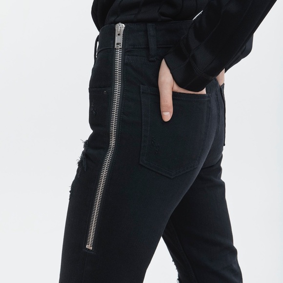 EUC Alexander Wang Side-zip Jeans